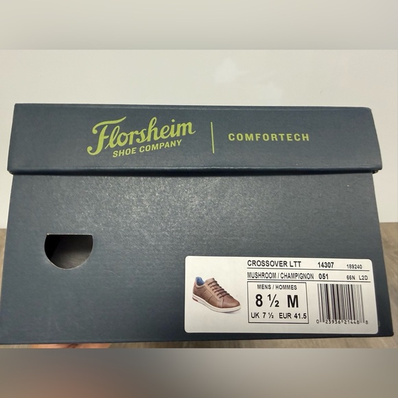 Florsheim Brown Leather Sneakers - Picture 8 of 8